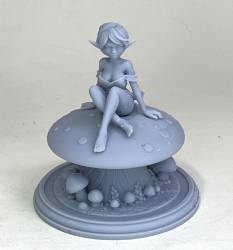 Fairy (no wings) crossed legs (75mm)